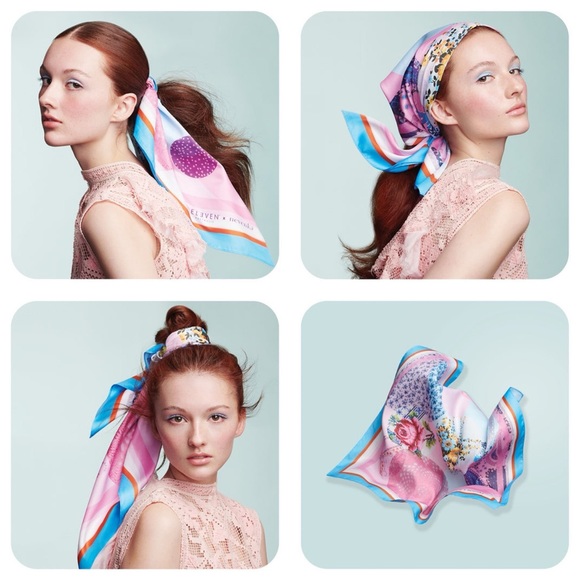 ELEVEN + Nevenka Australia Limited Edition Scarf | 27” Square NWOT - Picture 2 of 16